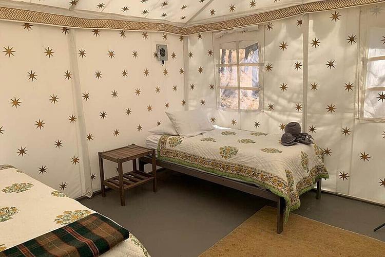 خيمة Glamping White Twin XL: واحد