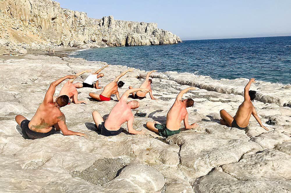 8 Day Spiritual Men's Yoga Retreat in Crete, Greece