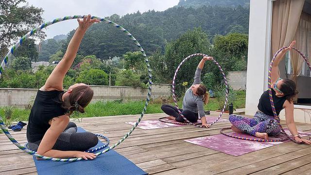 4 Day Private Aerial Yoga Retreat in Milpas Altas, Guatemala