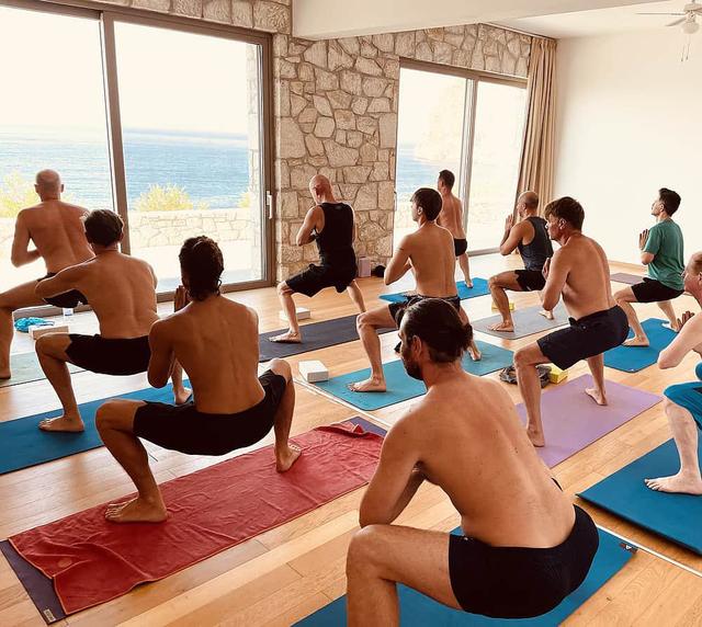 8 Day Spiritual Men's Yoga Retreat in Crete, Greece