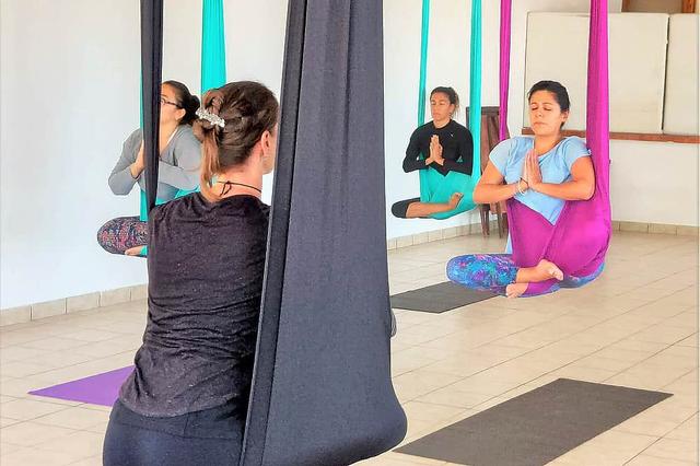 4 Day Private Aerial Yoga Retreat in Milpas Altas, Guatemala